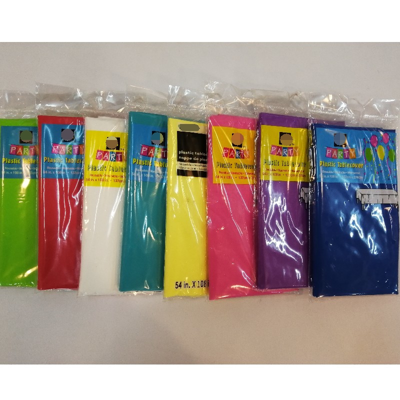 PEVA obejmuje Dostępne Solid Color Wesele Urodzinowe Impreza Tablica Okrągła Tablica Ubrania