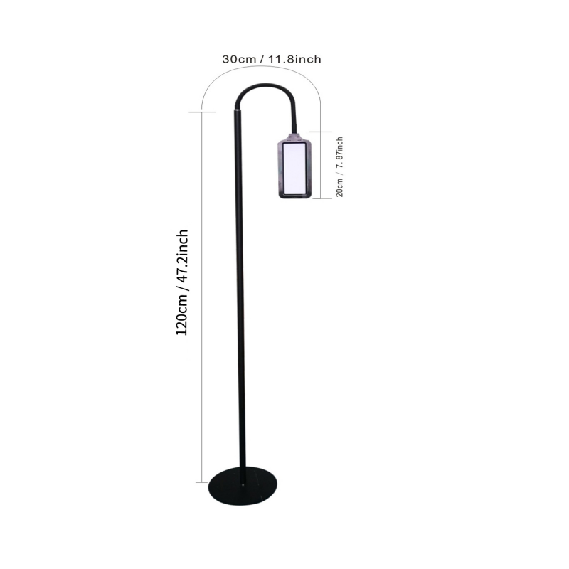 811 Dostrajalny stały, nowoczesny lampa LED Floor 7w dla salonu