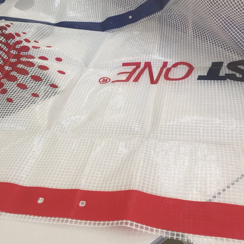 Nadruk z logo na plandece