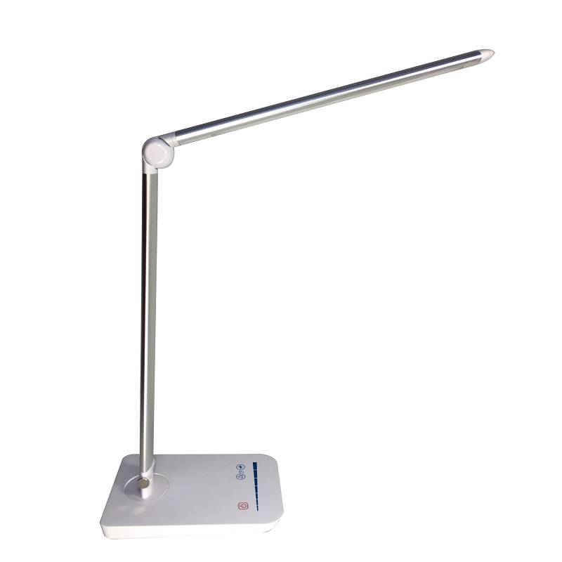 58x składana lampa stołowa z lekkim dotykiem, wyposażona w bezprzewodowe ładowanie