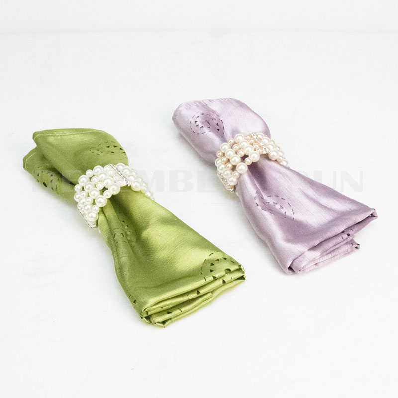 Hurtowy piękny perłowy pierścionek na serwetki