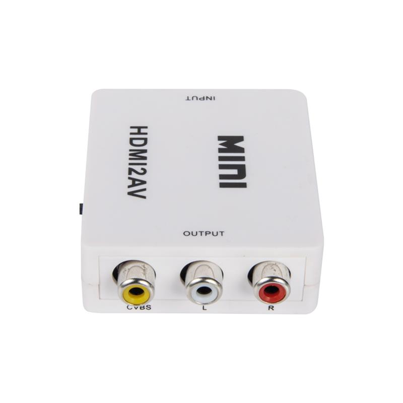 Miniaturowy konwerter HDMI na AV / RCA 1080P