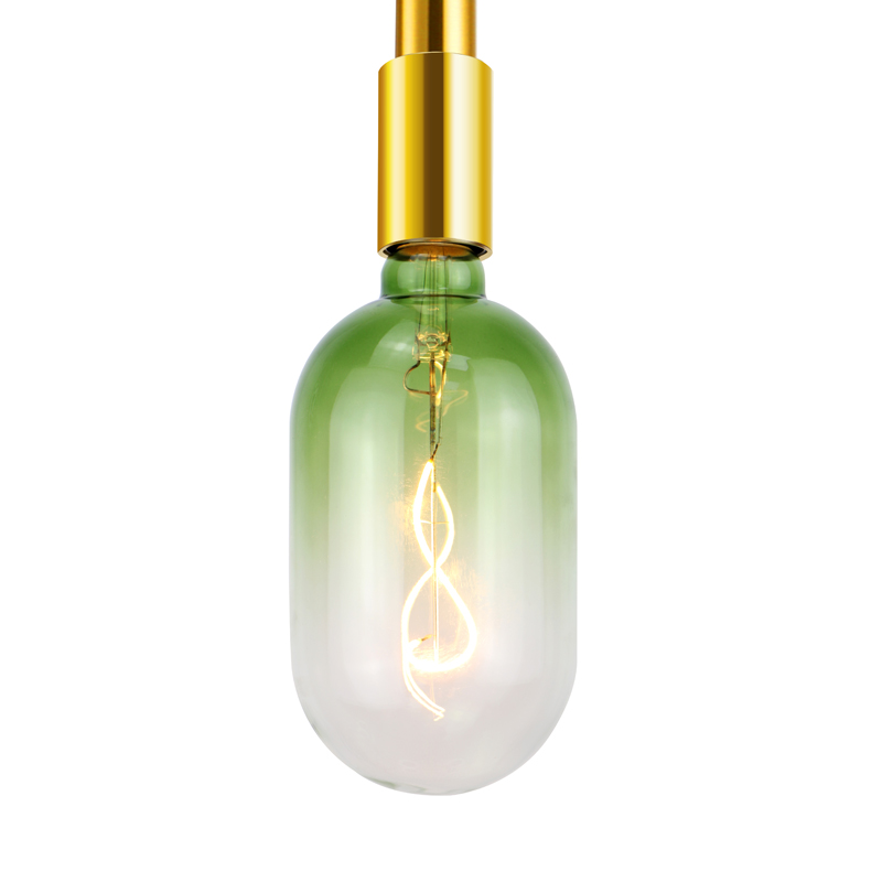 Zbiornik Gradient zielony 2020 nowy produkt diodowa spiralna lampa oświetleniowa z oświetleniem