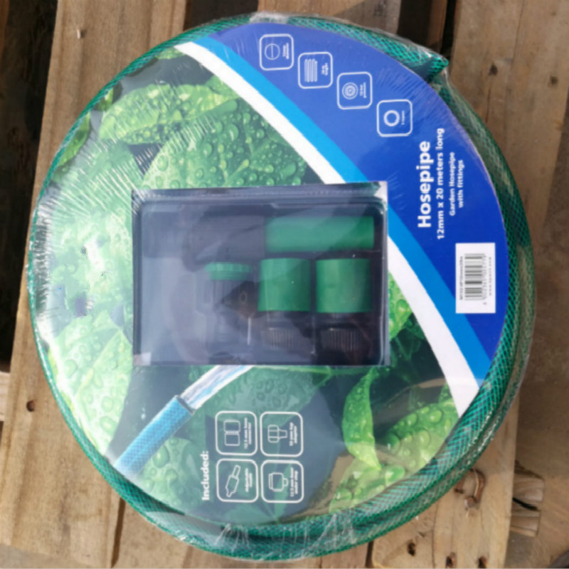 we wszystkich kolorach elastyczny wąż z oplotem wzmacniający wąż ogrodowy z PCV z tworzywa sztucznego