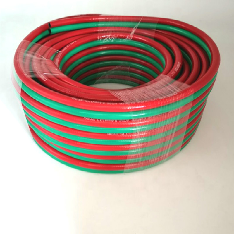 Wąż tlenowy \/ acetylenowy PVC \/ podwójny wąż spawalniczy wyprodukowany w Chinach