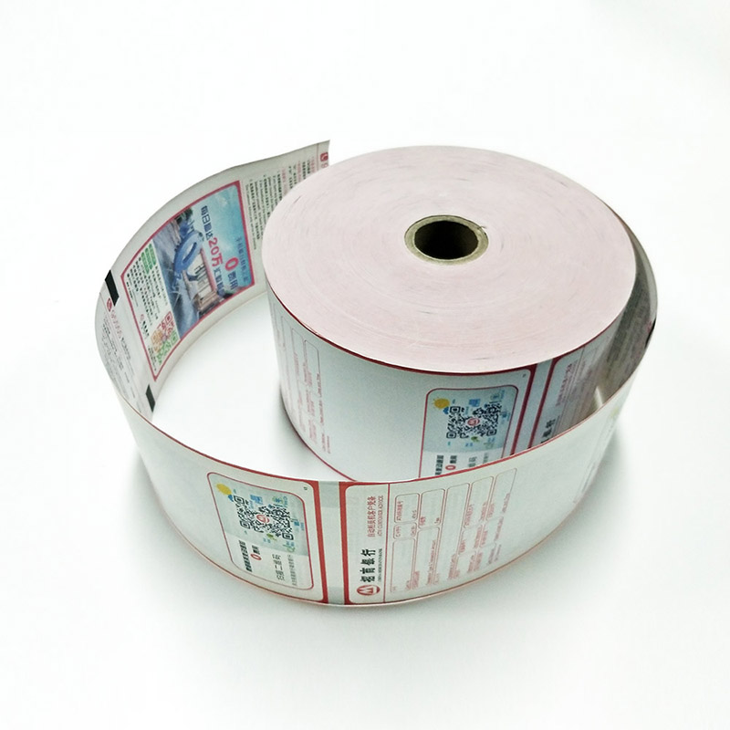 Drukowana rolka papieru termicznego o szerokości 80 mm do bankomatu