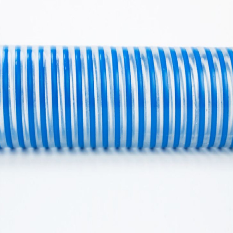 Gorąca sprzedaż Kolorowy wysokociśnieniowy wąż falisty z wężem spiralnym z PVC, wykonany w Chinach