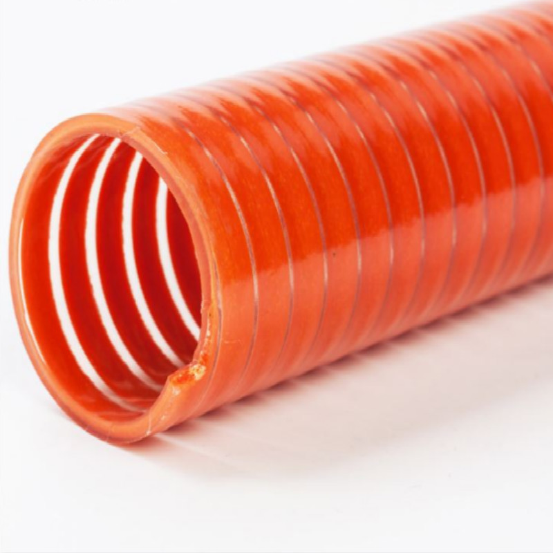 Gorąca sprzedaż Kolorowy wysokociśnieniowy wąż falisty z wężem spiralnym z PVC, wykonany w Chinach