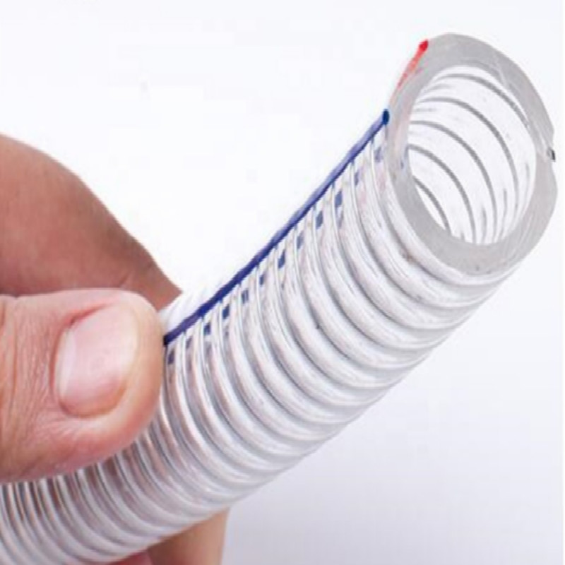 Fabrycznie bezpośredni wąż wzmocniony spiralnym drutem ze stali PCV o wysokim ciśnieniu