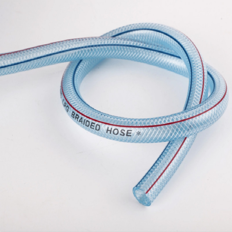 Rura wodna Plastikowa, giętka, wzmocniona rura zaplątana, PVC, wąż wodny ogrodowy