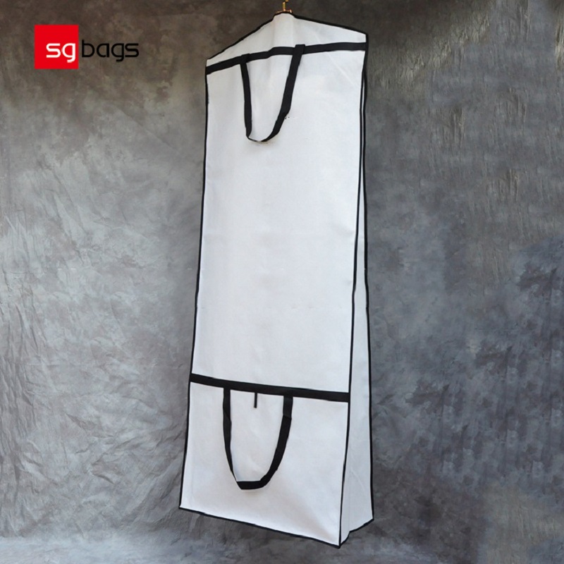 SGW01 Sprzedaż hurtowa sukni ślubnych niezawożonych obejmuje torby na ubrania na suknie ślubne