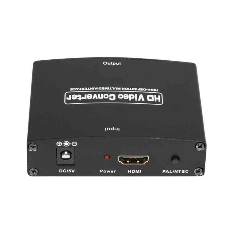 HDMI TO AV + Cyfrowy konwerter audio Auto Scaler 1080P