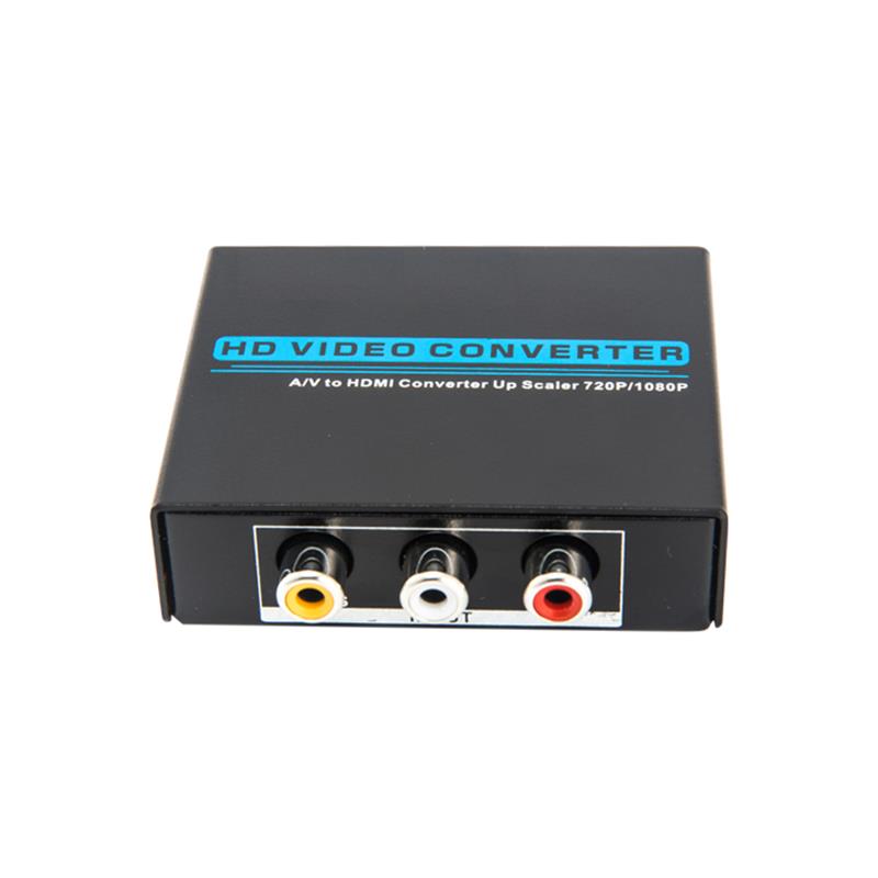 Konwerter AV / CVBS DO HDMI + AUDIO (Up Scaler 720P / 1080P)