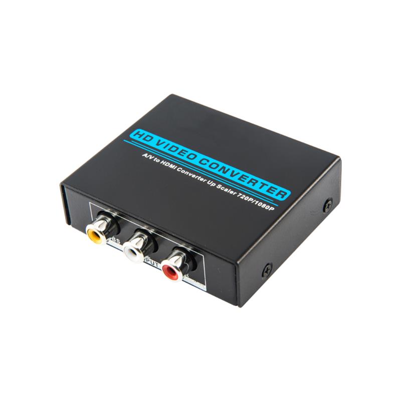 Konwerter AV / CVBS DO HDMI + AUDIO (Up Scaler 720P / 1080P)