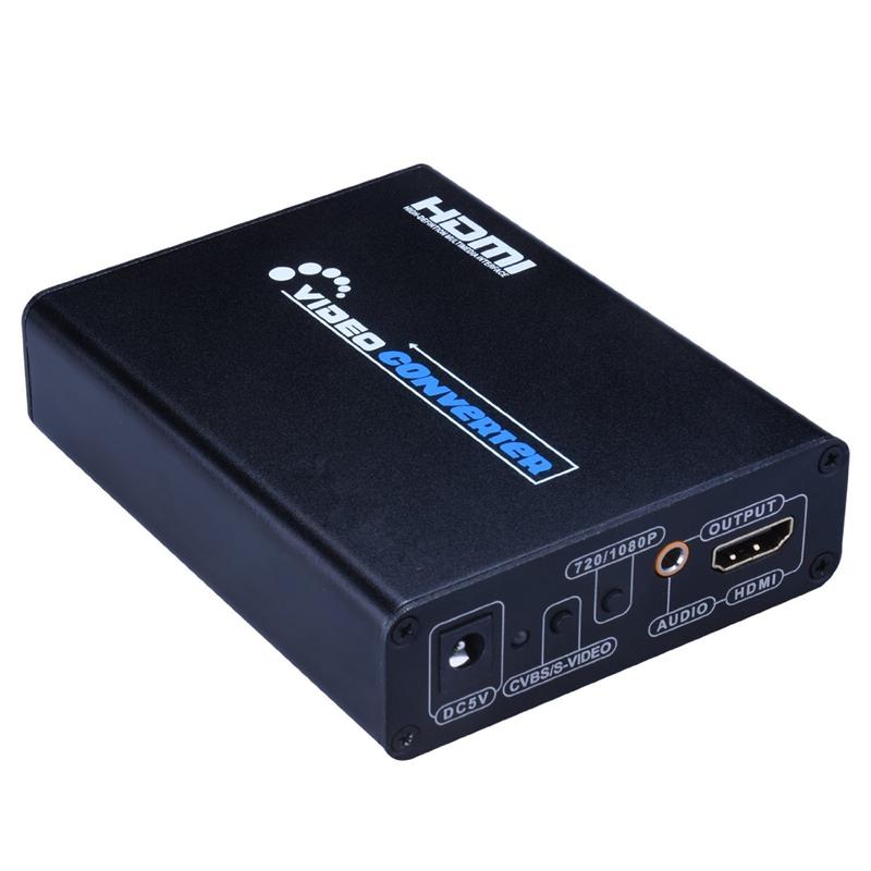 Konwerter AV + S-Video na HDMI 1080P