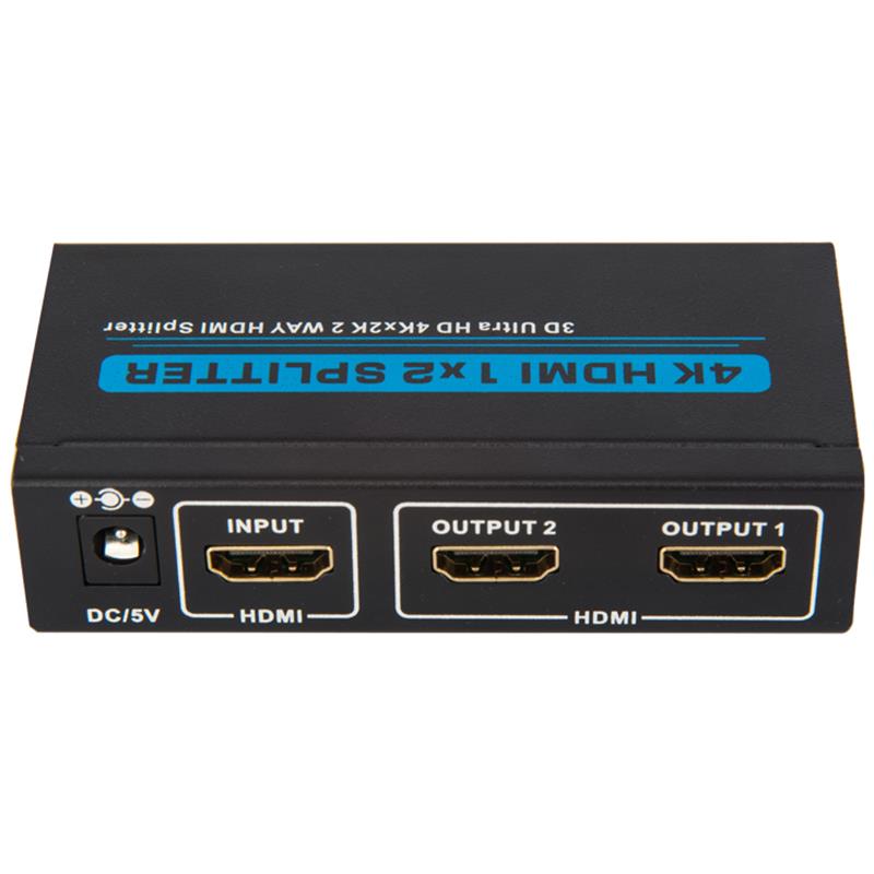 V1.4 2 porty Rozdzielacz HDMI 1x2 3D Ultra HD 4Kx2K / 30Hz