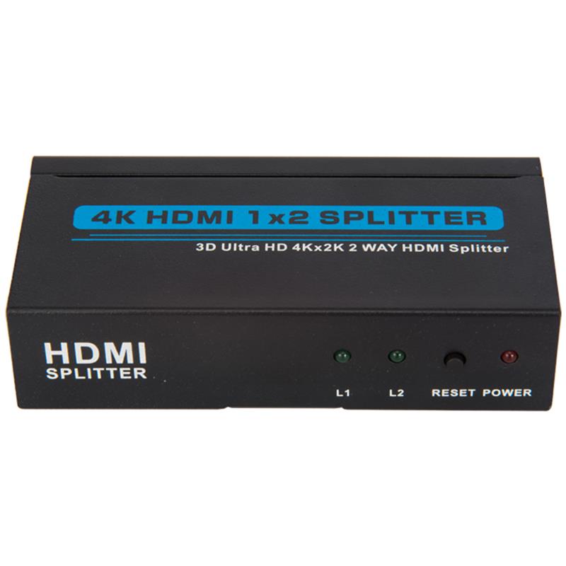 V1.4 2 porty Rozdzielacz HDMI 1x2 3D Ultra HD 4Kx2K / 30Hz