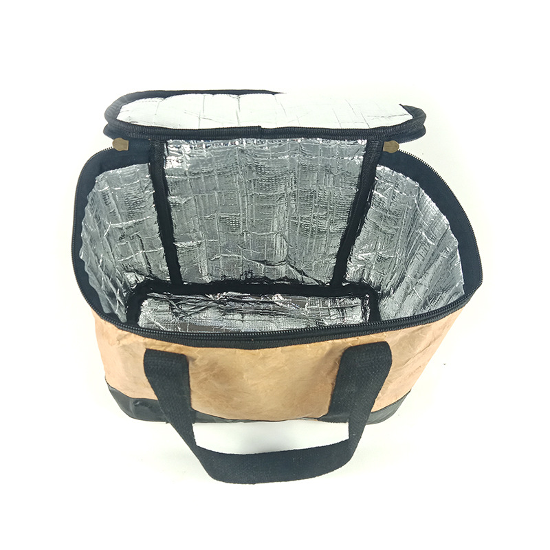 SGC28 Niestandardowa wodoodporna izolowana papierowa torba na zakupy Dupont Tyvek Torba na piknik do pakowania żywności