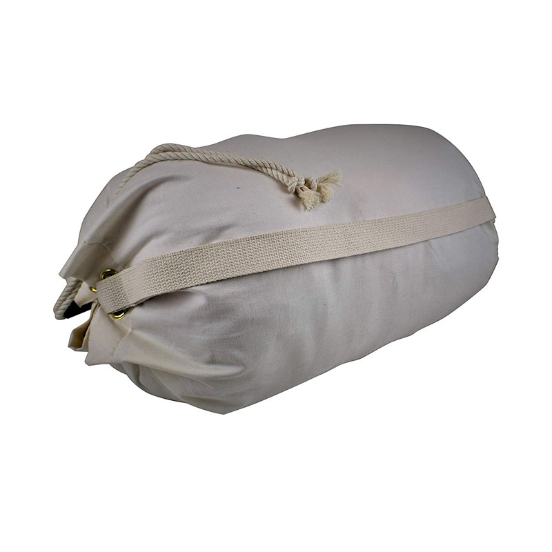 SG71 Eko-Friendly Organic Cotton Canvas Duffle Printable Hotel Drawstring Pralnia Wash Bag Heavy Duty