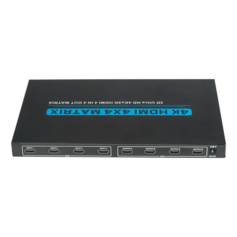 V1.4 4K / 30Hz HDMI 4x4 Matrix z obsługą EDID 3D Ultra HD 4Kx2K