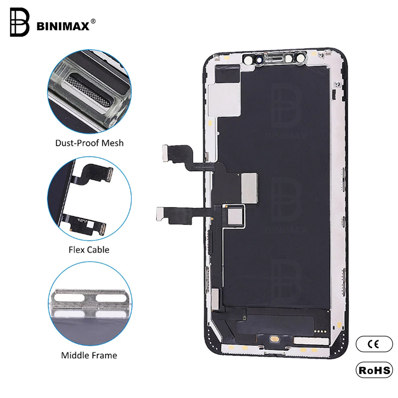 BINIMAX duży wykaz telefonów komórkowych LCD dla IP XSMAS