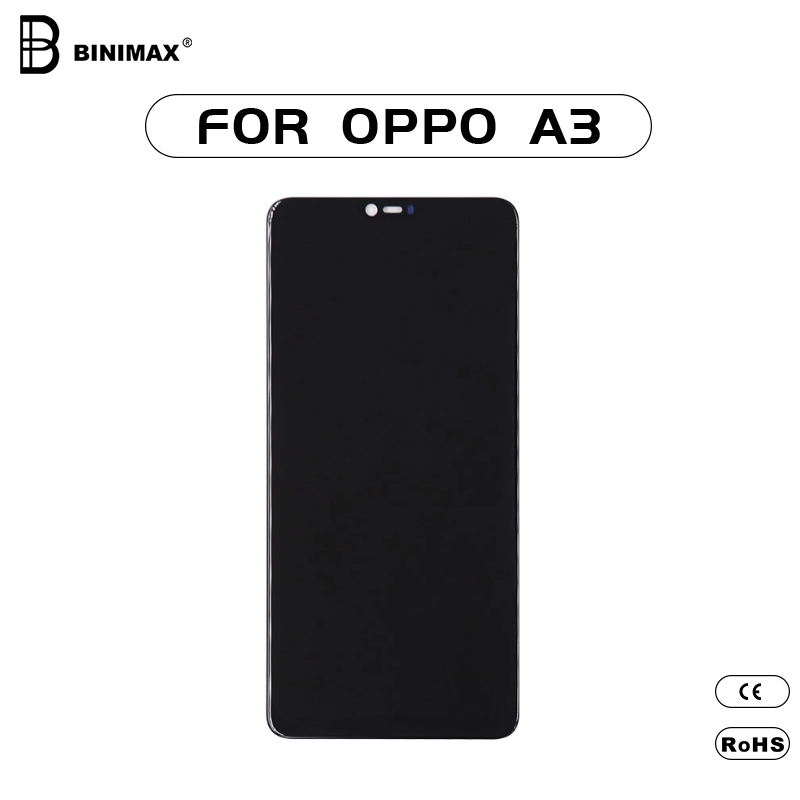 Komórkowy ekran LCD BINIMAX zastępuje wyświetlacz OPPO A3 telefonu komórkowego