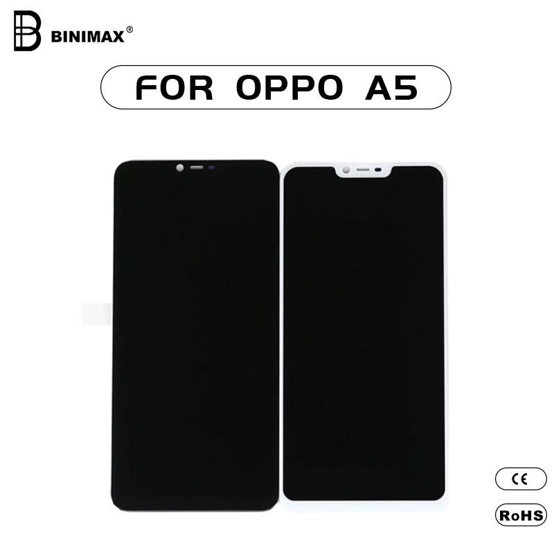 Komórkowy ekran LCD BINIMAX zastępuje wyświetlacz OPPO A5.