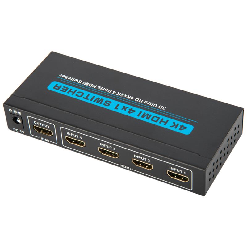 V1.4 4K / 30Hz HDMI 4x1 Switcher Obsługa 3D Ultra HD 4K * 2K / 30Hz