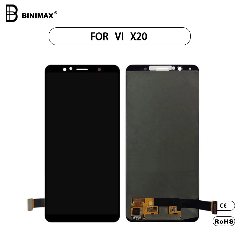 Ekran LCD TFT telefonu komórkowego Montaż Wyświetlacz BINIMAX dla VIVO X20