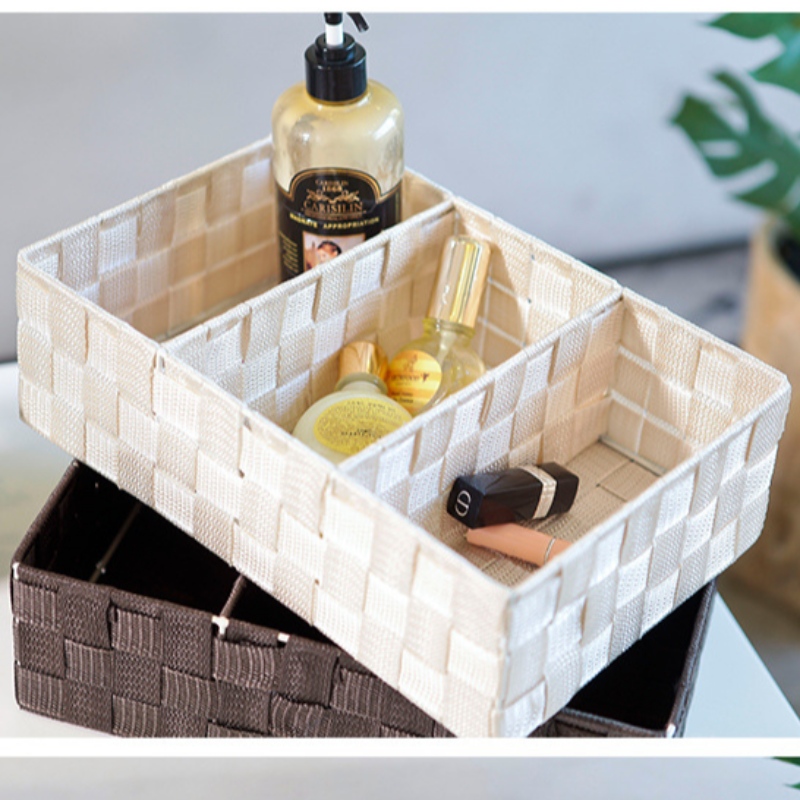 Ręcznie tkany kosz z tkaniny polipropylenowej