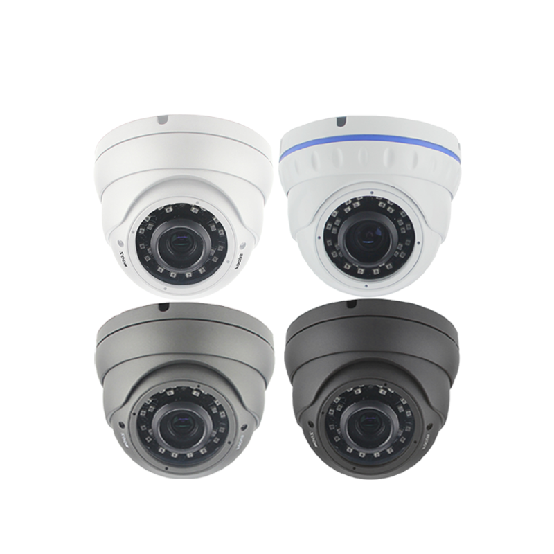 5MP XMeye IMX335+Hi3516EV300 2.8-12mm Vari-ogniskowy obiektyw 30m IR Range Dome IP Camera