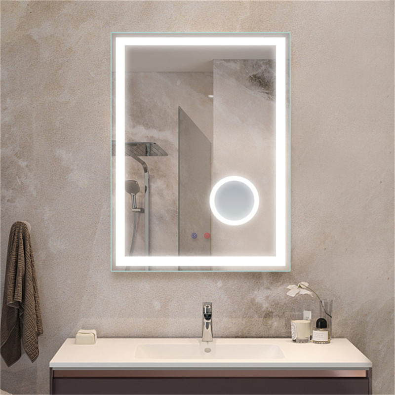 Domowy wystrój łazienka lustrzane lusterko makijażowe z lusterkiem bocznym z 5X lusterkiem powiększającym