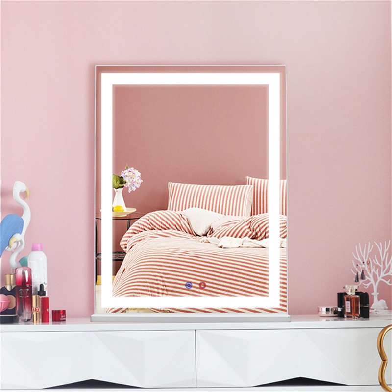 Modern Fashion Frameless Dekoracyjny Sypialnia LED Light Make Mirror