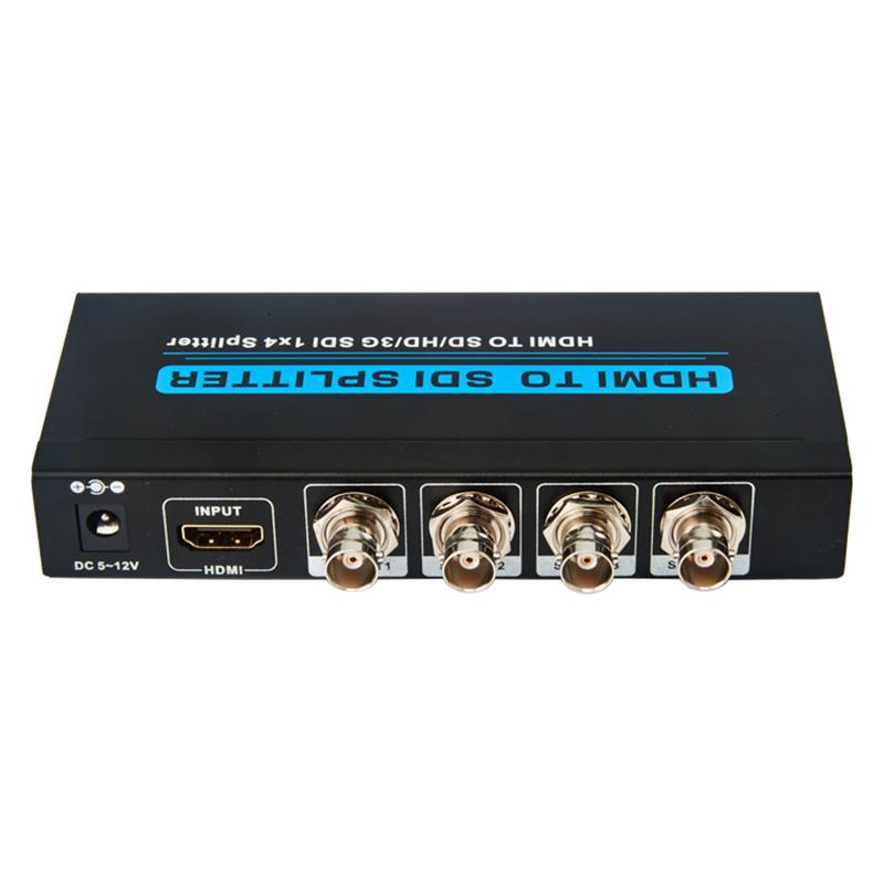 HDMI DO SD / HD / 3G SDI 1x4 SPLITTER Obsługa 1080P