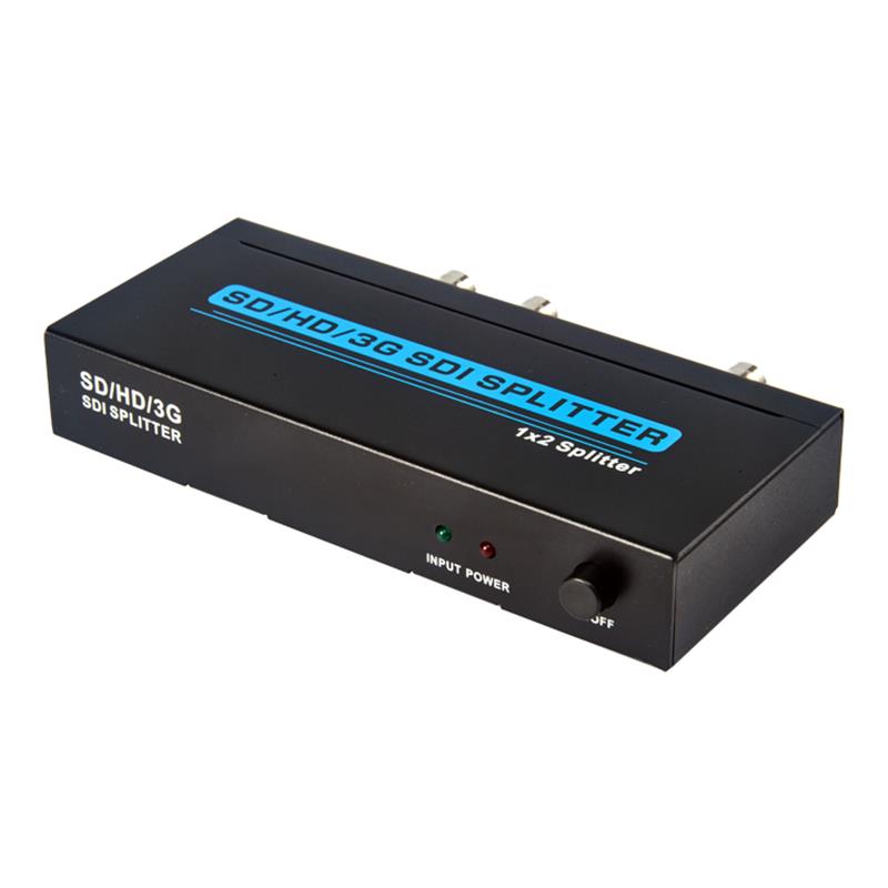 SD / HD / 3G SDI 1x2 SPLITTER Obsługa 1080P