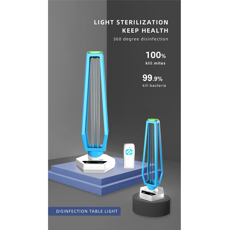 2020 Dezynfekcja UV Niebiesko-biała lampa przeciw koronawirusowi