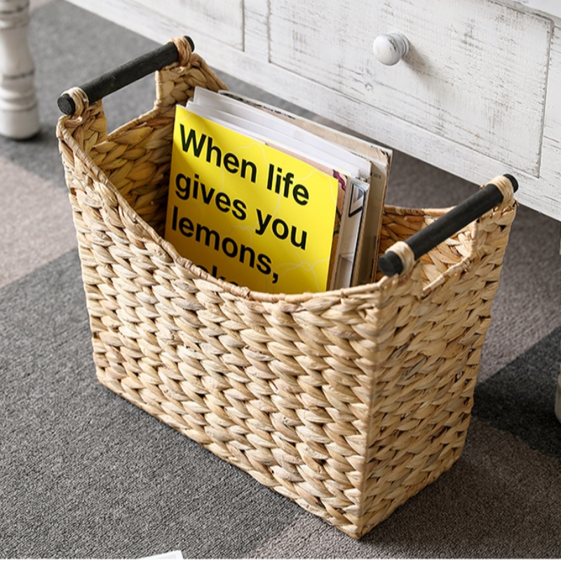 Zestaw 2 koszyków z hiacyntu wodnego