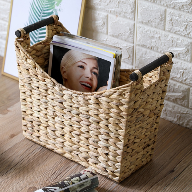 Zestaw 2 koszyków z hiacyntu wodnego