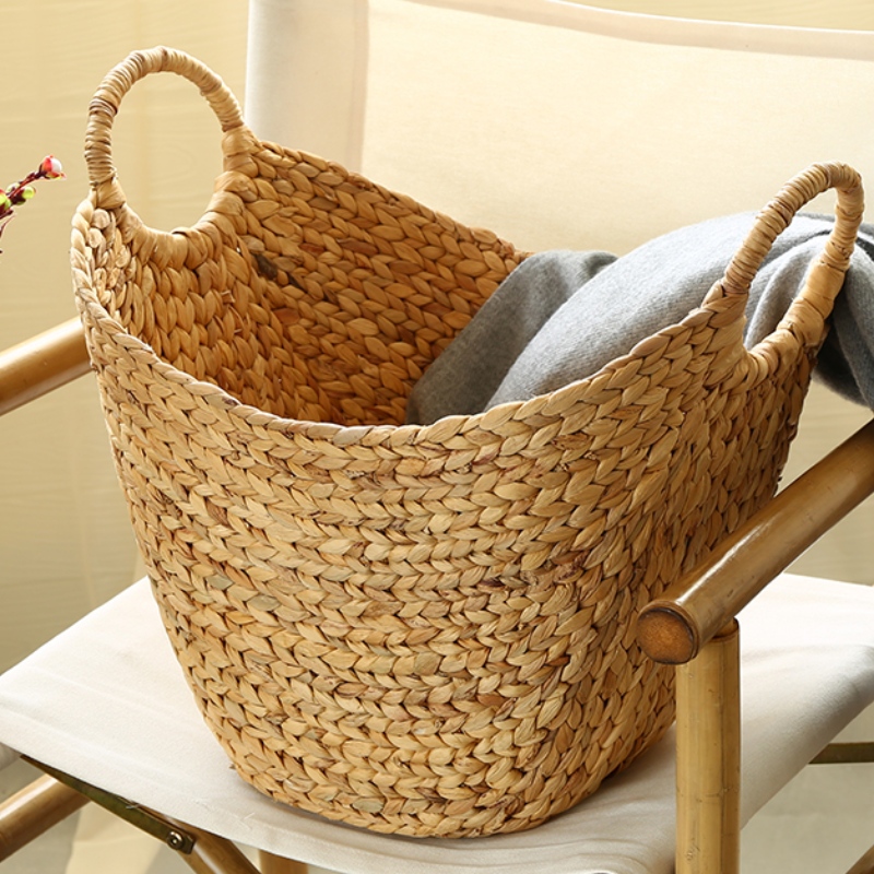 Zestaw 3 domowych hiacyntowych koszy na kwiaty