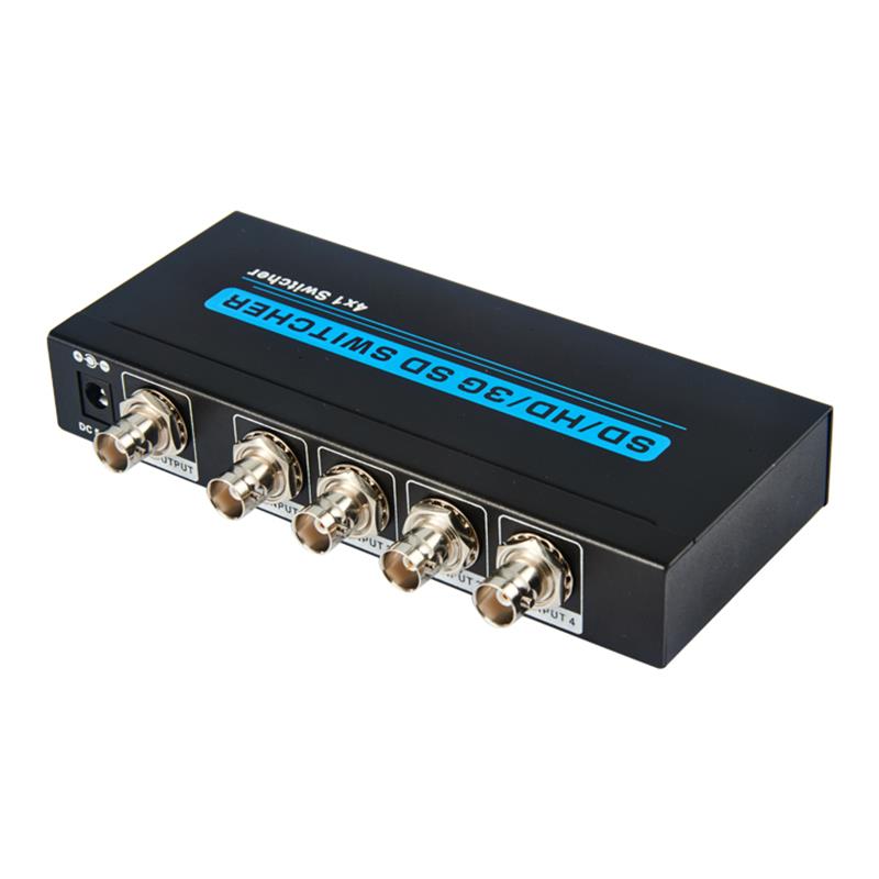 SD/HD/3G SDI 4x1 SWITHER Support 1080P
