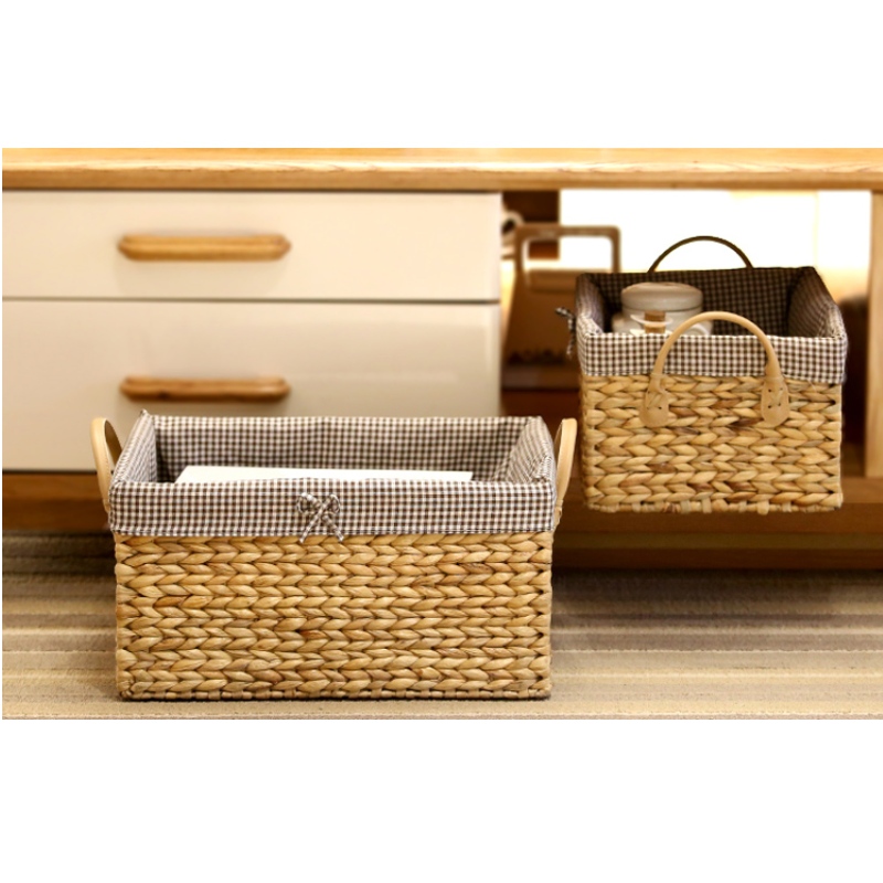 Wystrój domu Prostokątny kosz do przechowywania