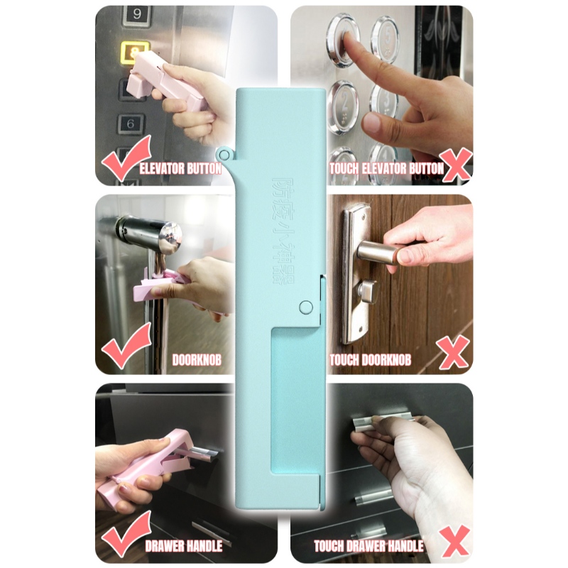 NARZĘDZIA SANITARNE Narzędzie do otwierania drzwi Samo dezynfekcja styk zerowy