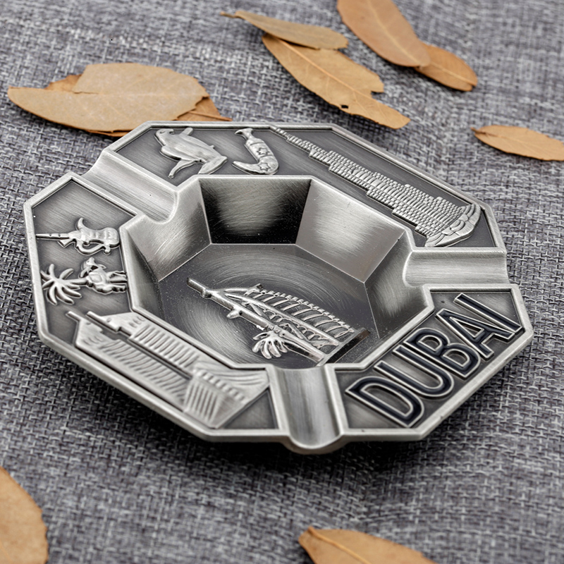 Metal Souvenir Ashtray