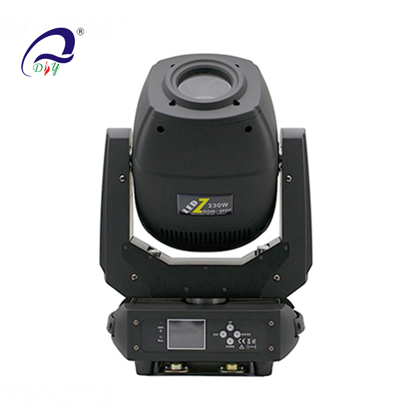 MH-6 230W LED Przesuwająca głowę SPOT+ZOOM ŚWIATŁA Dla sceny