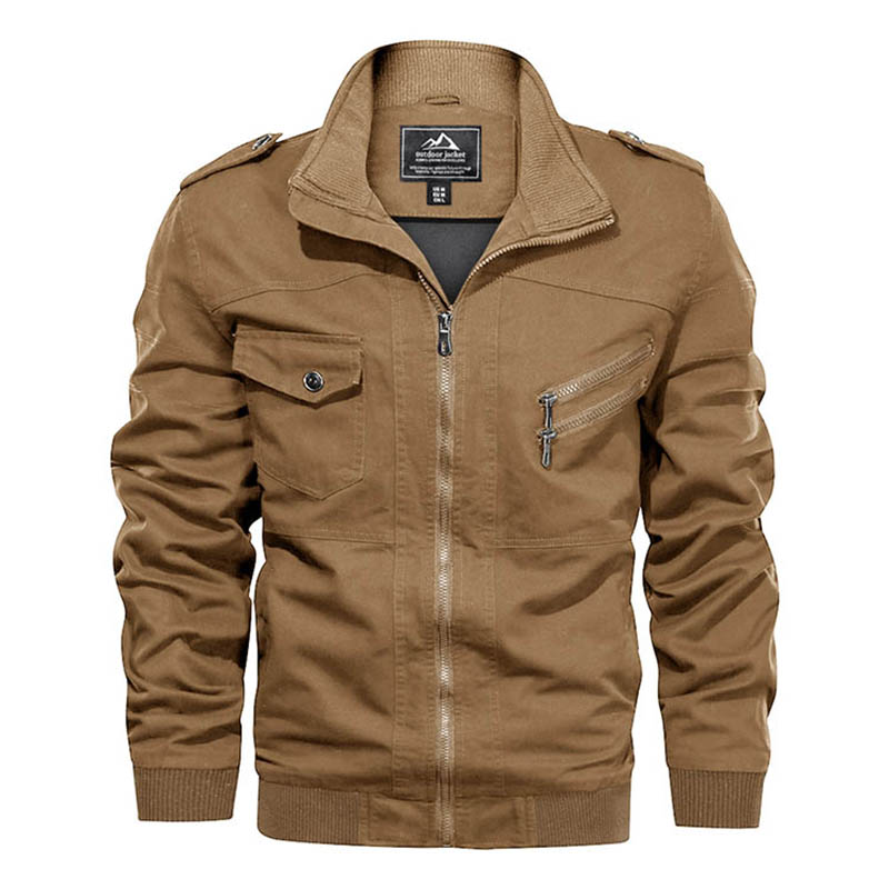 ThicK Work Jacket men Fashing Custom Plus Size Bomber Fleece Winter Coat ciepły Wytrzymałość