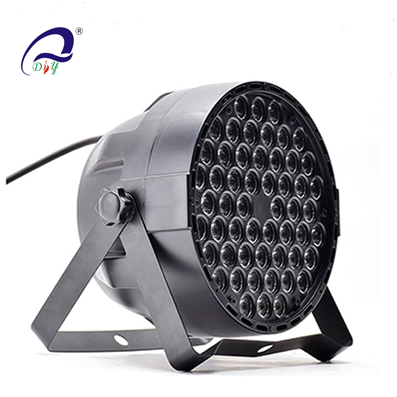 PL100 54PCS LED Par can light with Plastic body for Wedding