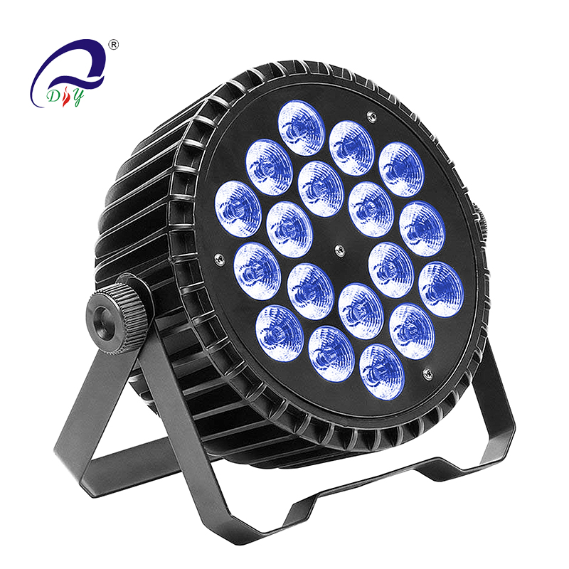 PL35 18PCS Silent Aluminium LED Wash Par nocny klub Light