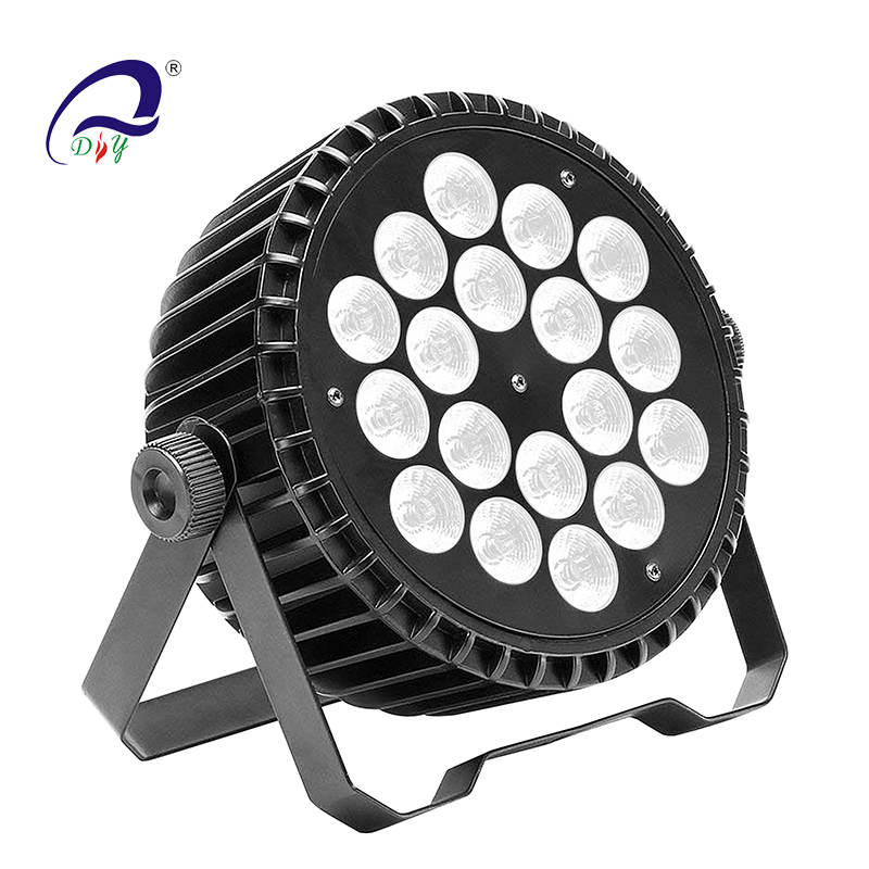 PL35 18PCS Silent Aluminium LED Wash Par nocny klub Light