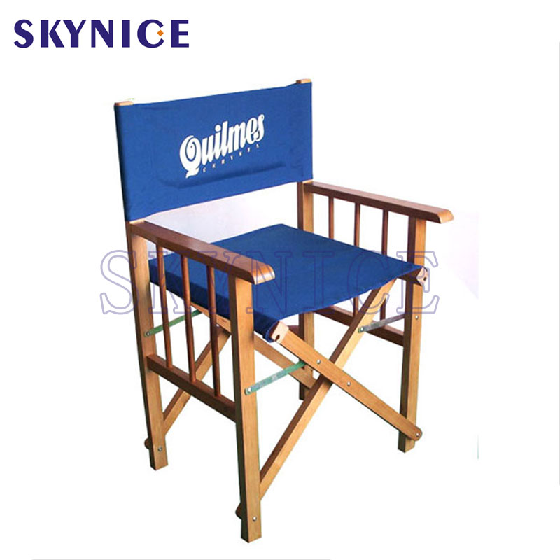 Hot Sale Custom Logo Fold Canvas Wooden Director Chairs