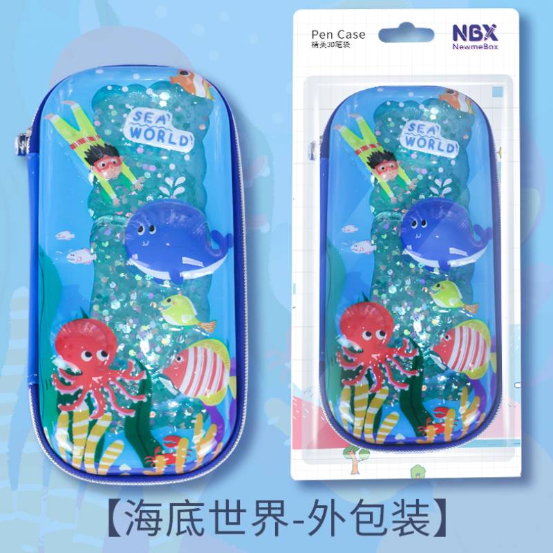 Wysoka zdolność Glitter School Student Pencyl Bag